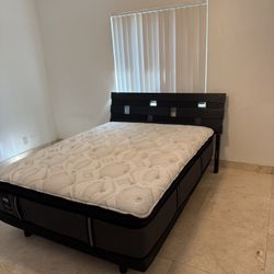 newer Mattress With Electric Bed Frame And Headboard