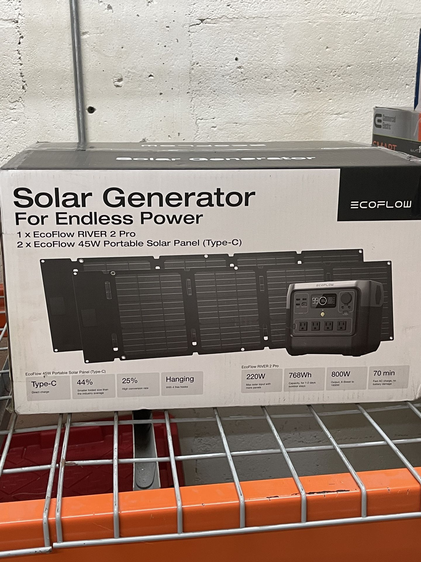 Eco Flow Solar Generator