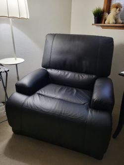 Electric Leather Recliner