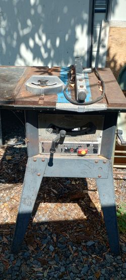 Free old craftsman table saw