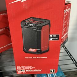 Milwaukee New Radio Charger Bluetooth 