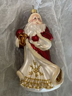 Santa With Gift Bag