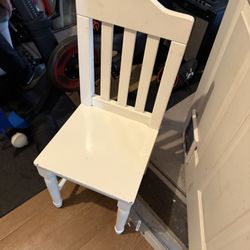 FREE white Wood Kids Chair