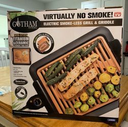MUST SELL IMMEDIATELY !! Gotham Steel Electric Smokeless Grill & Griddle
