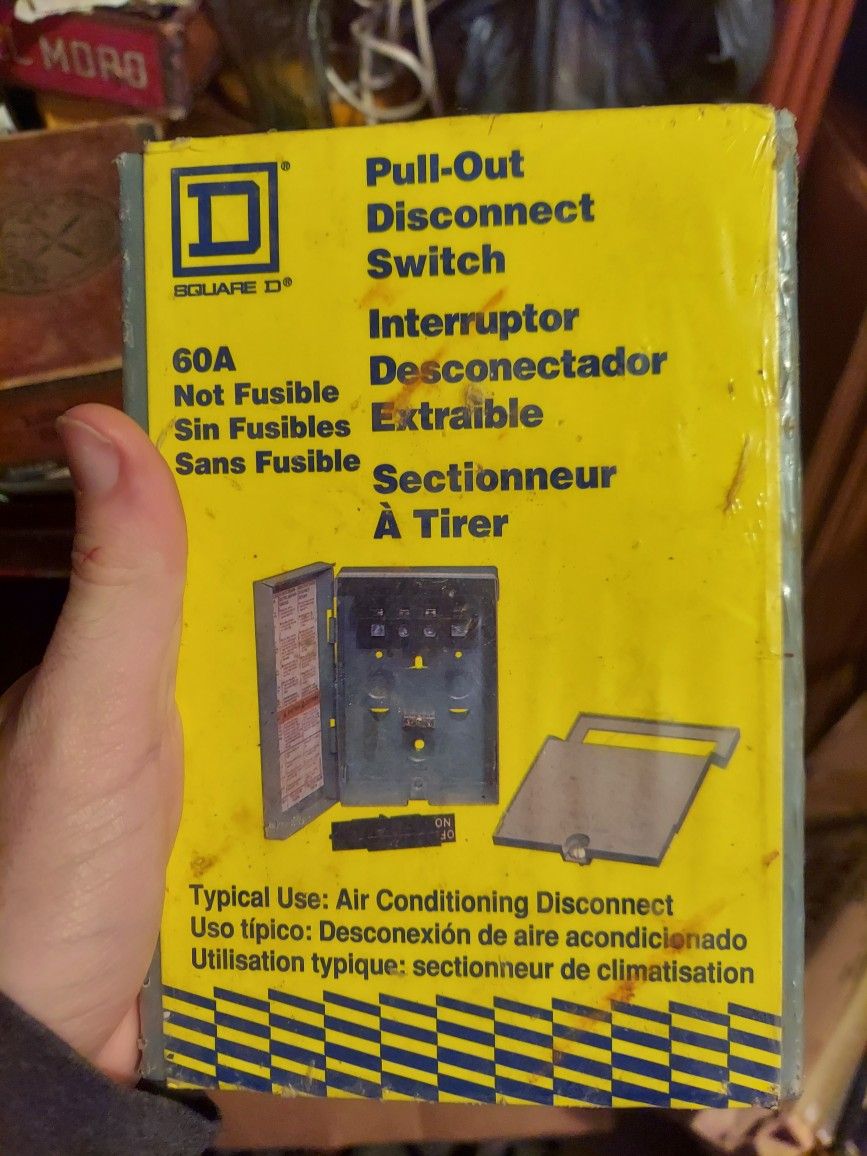 Square D Pullout Disconnect Switch