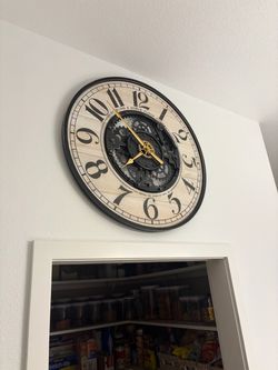 Sterling & Noble Decorative Gear Wall Clock 2.5ft X 2.5 ft