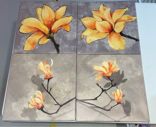 Canvas painting decor