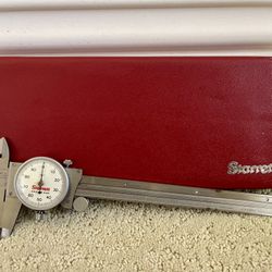 Vintage Starrett 120A-6 6” Dial Caliper Hardened Stainless