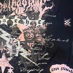 Civil Regime X WWE CM Punk T-Shirt Size Large