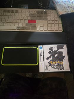 New 2dsxl with Pokemon White