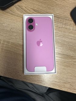 Apple iPhone 16 Pink 128GB – Like New – Original Box Included