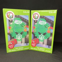 Dr. Seuss “The Grinch” LED Whirl-A-Motion + Static Projection Light