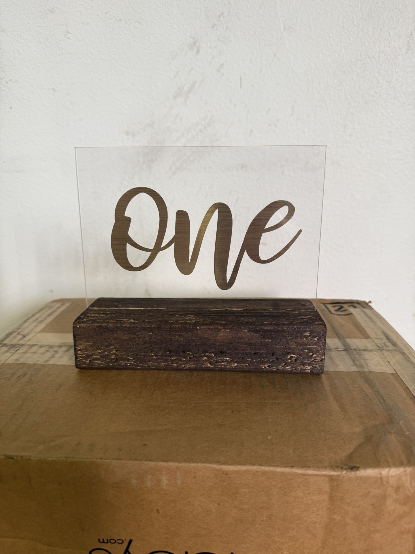 Table Numbers (Wedding)