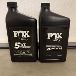 FOX Fork Suspension Fluid 5wt Bath Oil 20wt