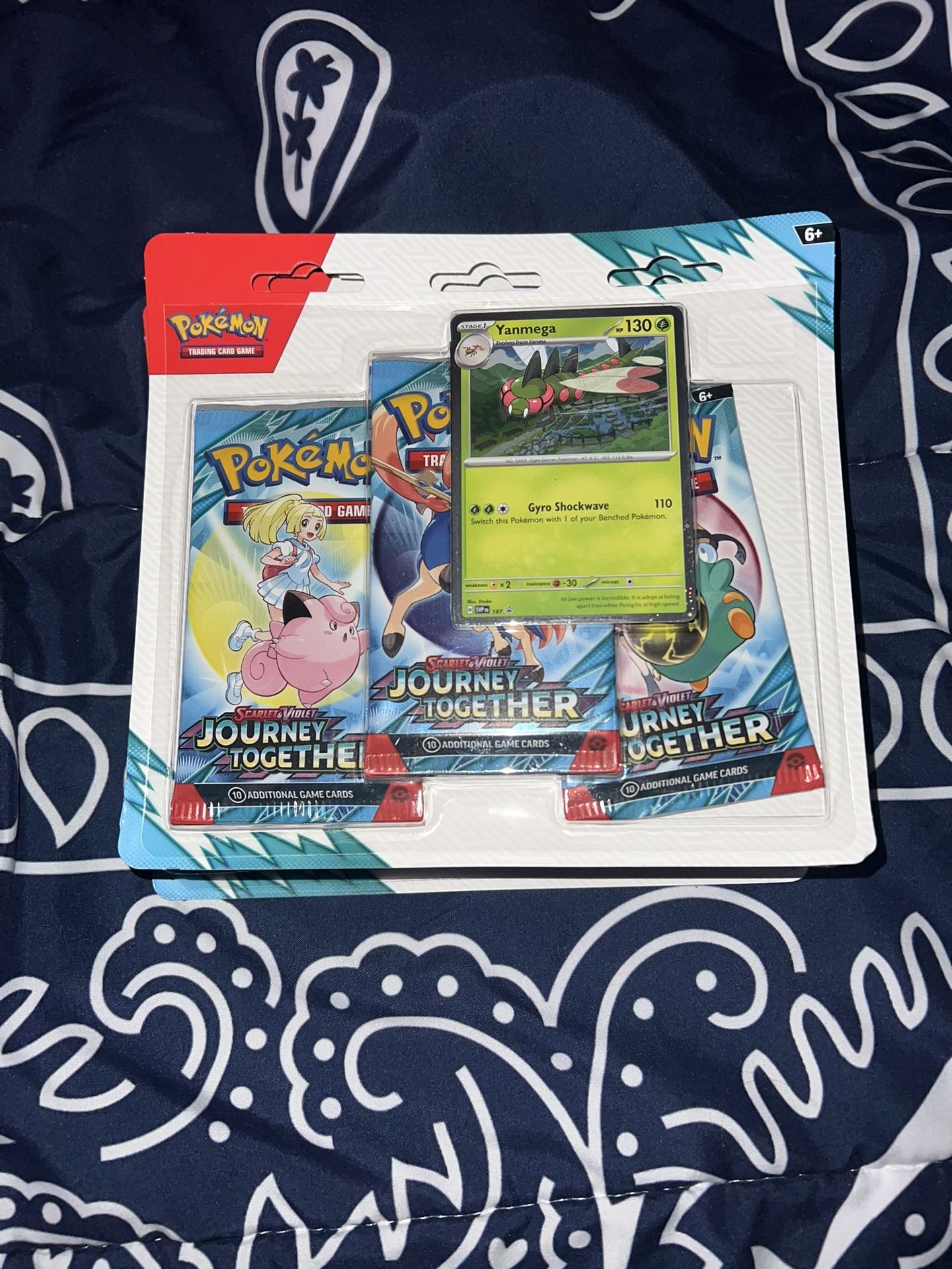 Pokemon Journey Together 3 Pack Bundle