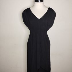 Remain Women's Black Hi Low Dress Size XS
