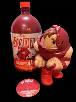 Funko 3 Liter Soda! Juggernaut 1/1,600 CHASE Figure