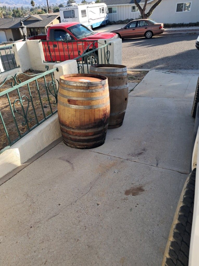 Barrels and Barrel Planters