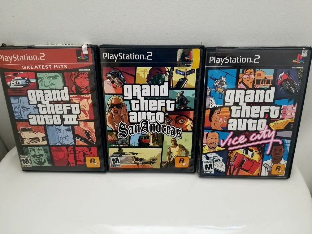 GTA 3 Gta Vice City Gta Sanandreas
