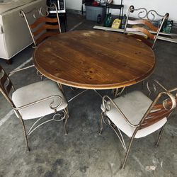 Dine Table And Chairs 