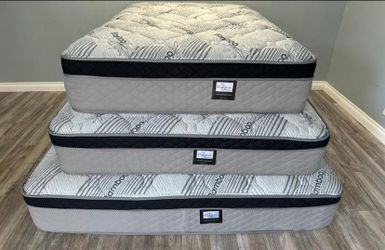 Queen Oasis Thermal Comfort Europillow Top 12inch Matres!