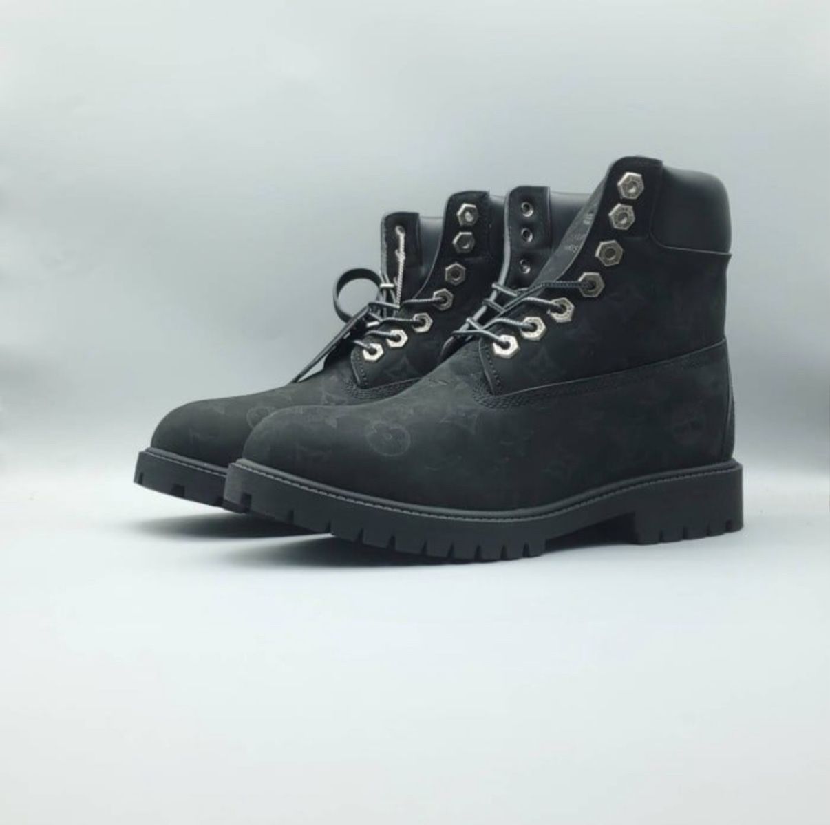 Louis Vuitton x 6 Inch Ankle Boot 'Embossed Monogram - Black'