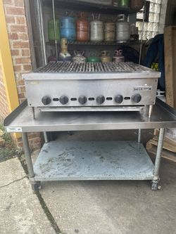 Heavy Duty U.S Range 36” Chargrill 