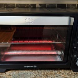 CALPHALON PRECISION AIR FRY CONVECTION TOASTER OVEN - BLACK 