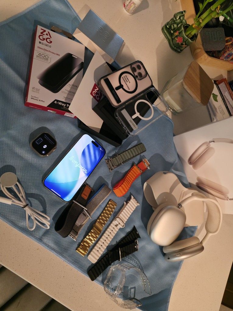 16PRO Ultra Watch 2 And Airpod Max