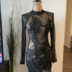 Black Lace Dress