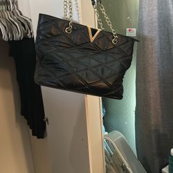 Large Black Purse