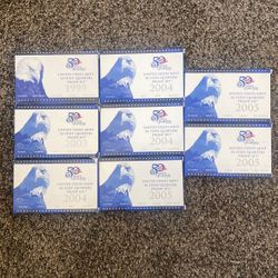 1999 and 2000s 50 State Quarters Proof Sets