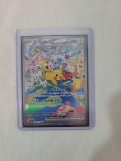 Pikachu ex 149/128 SIR English- 30th Celebration IN HAND