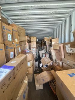 Storage Container Full of Mixed Items