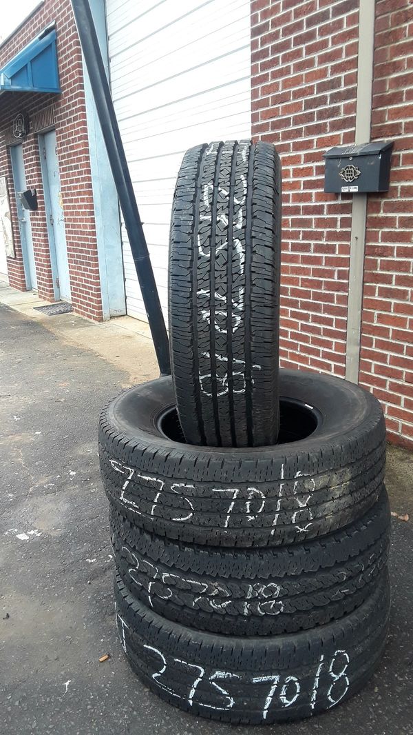 Used tires 275 70 R18 for Sale in WinstonSalem, NC OfferUp