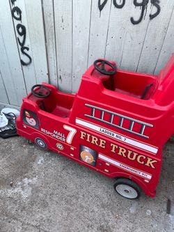 Kids fire truck