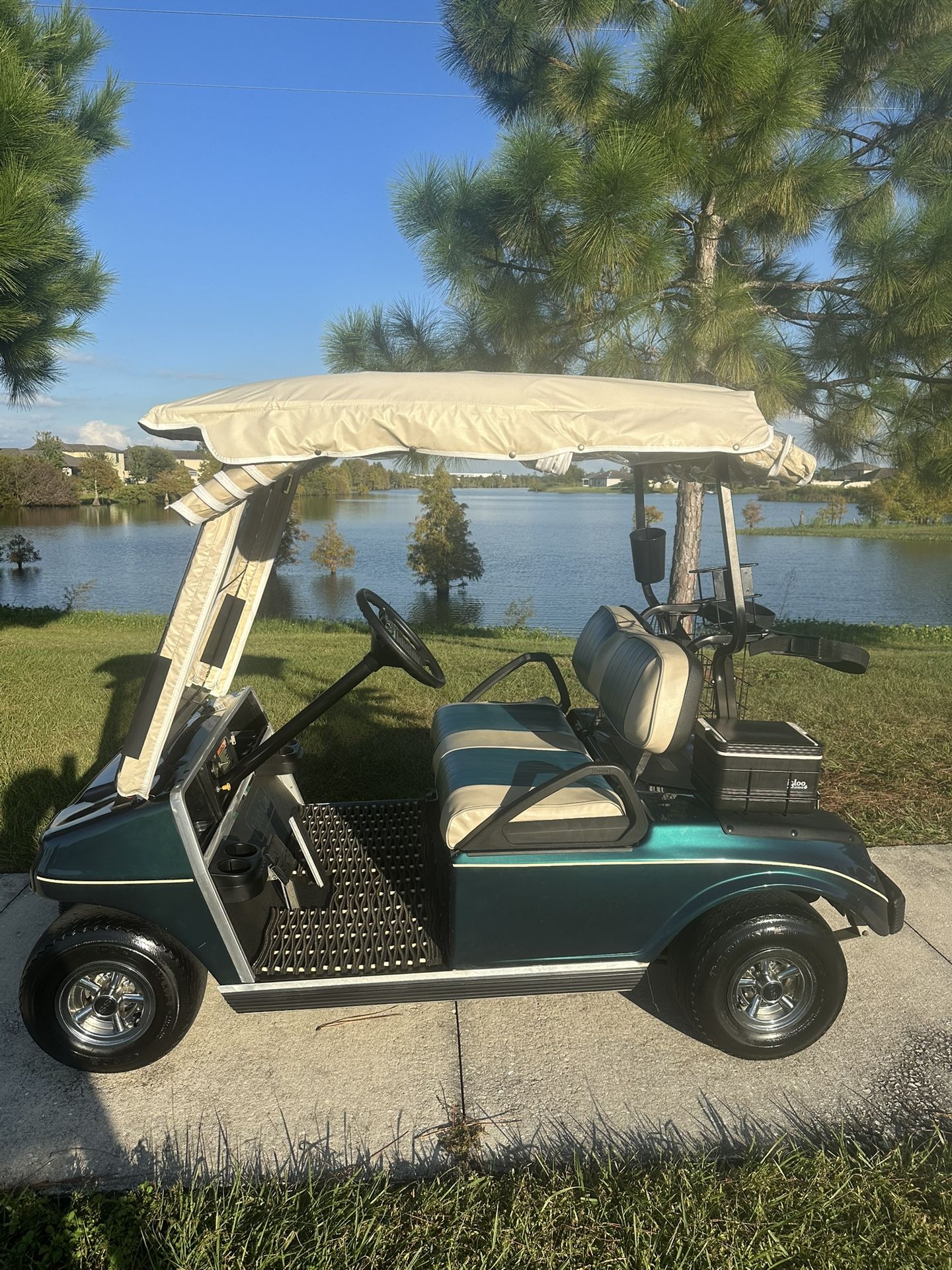 2003 Club Car GOLF CART/NEW TROJAN BATTERIES 