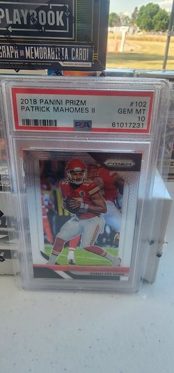 2018 Prizm Patrick Mahomes Psa 10