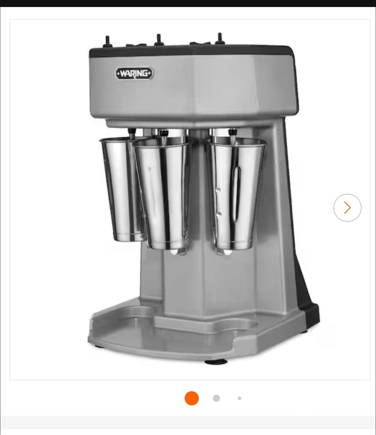 Triple Spindle 3 Speed Drink Mixer