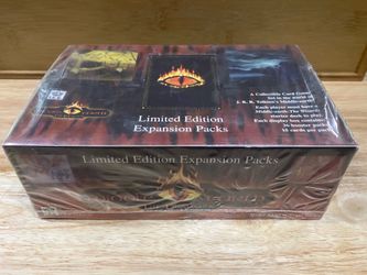 Middle Earth: The Dragons CCG sealed booster box
