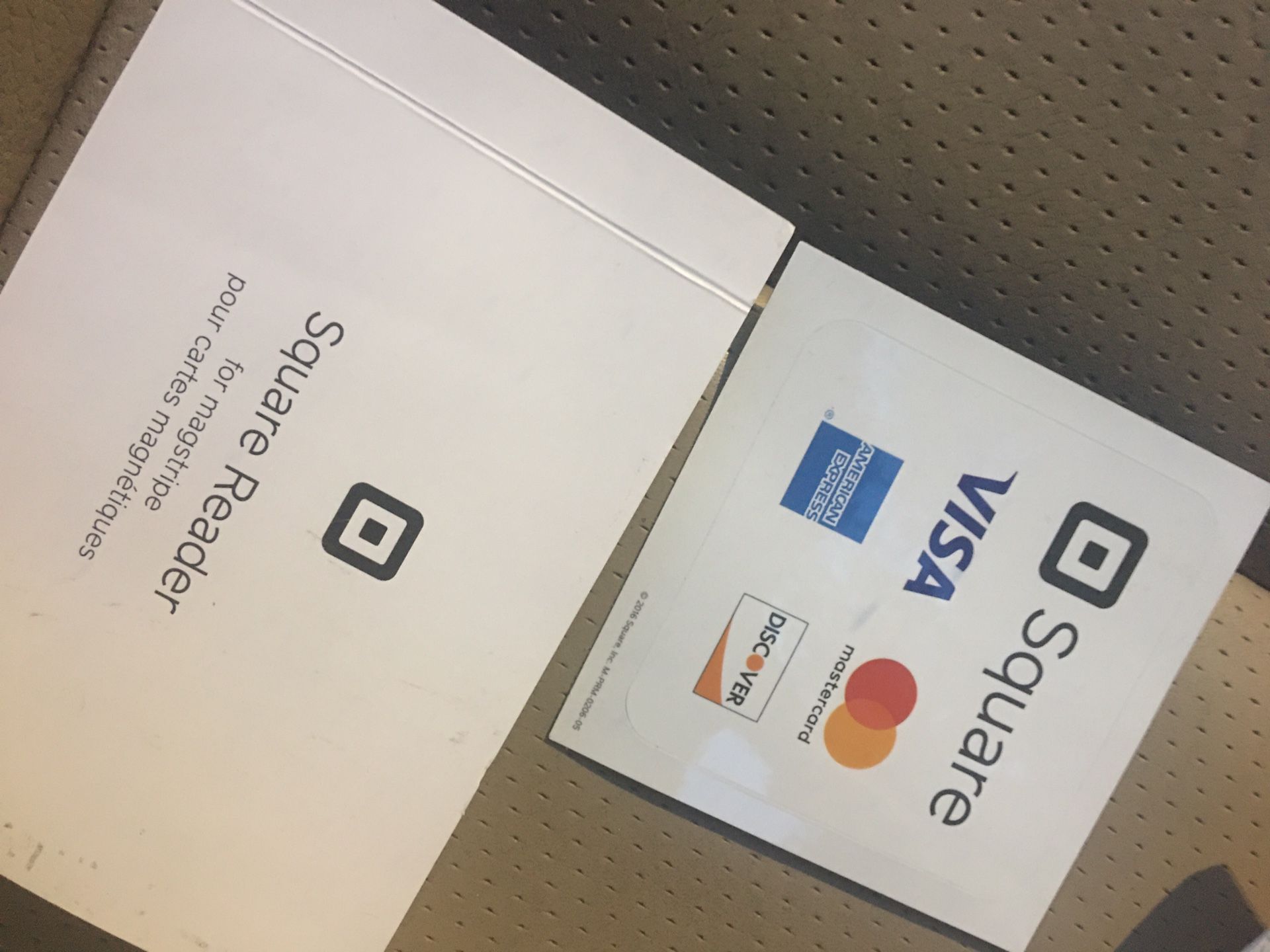 Square reader