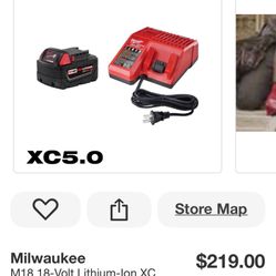 Milwaukee Battery - Charger