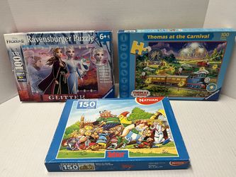 Lot Of 100/150 Piece Puzzles