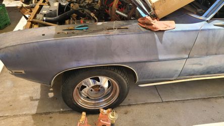 1969 Camaro drivers side fender