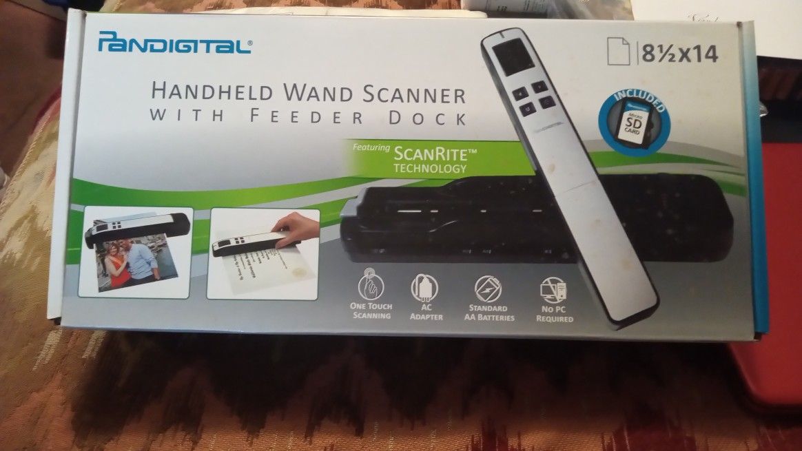 Pandigital Handheld Scanner
