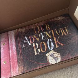Our Adventure Book Scrapbooking Book & Materials