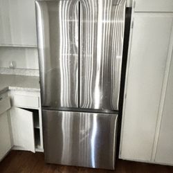 Double Door Bottom Freezer Refrigerator Samsung Six Months Old  Samsung Samsung Double Door Refrigerator Bottom Freezers Double Samsung