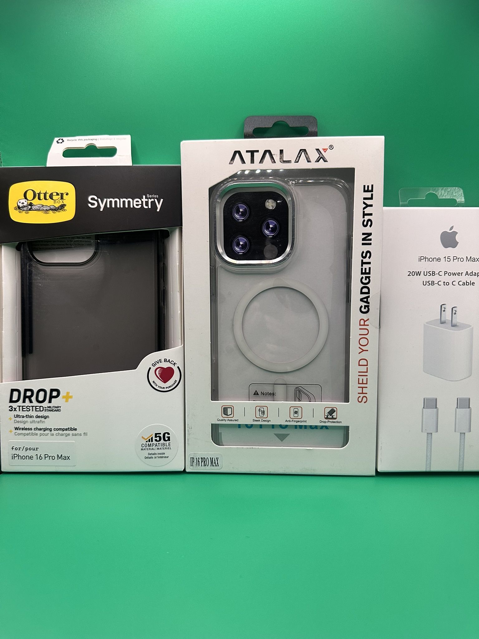 16 Pro Max Bundle iPhone Otter Box