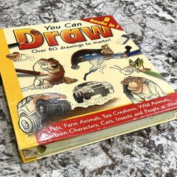 You Can Draw: Over 80 Drawings To Master 8 Books In 1… hardcover addition in excellent condition!
