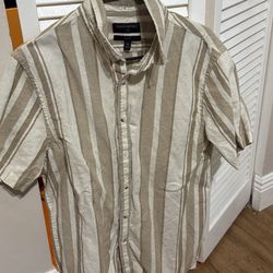 Banana Republic linen button down